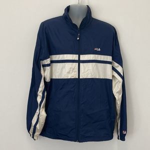 Vintage Fila Long Sleeve Track Jacket Size XL